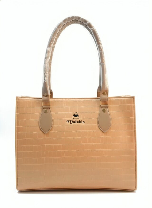 Malabis.Bags Croc-Textured Handbag