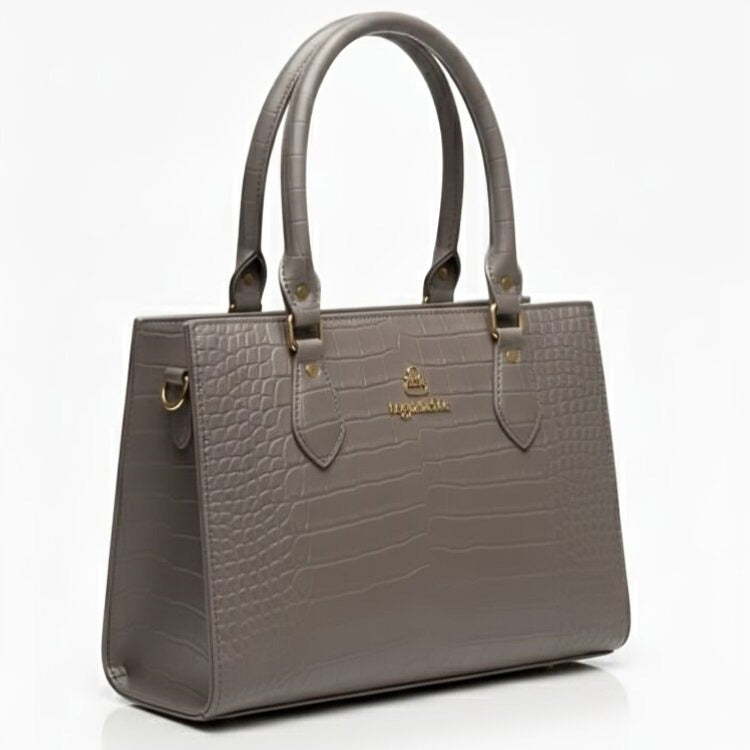 Malabis.Bags Croc-Textured Handbag