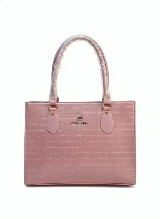 Malabis.Bags Croc-Textured Handbag