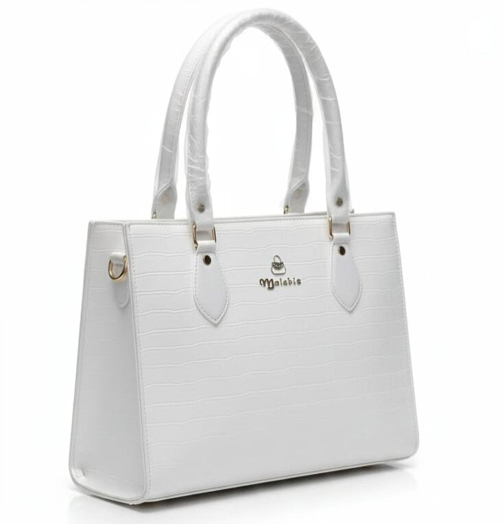 Malabis.Bags Croc-Textured Handbag