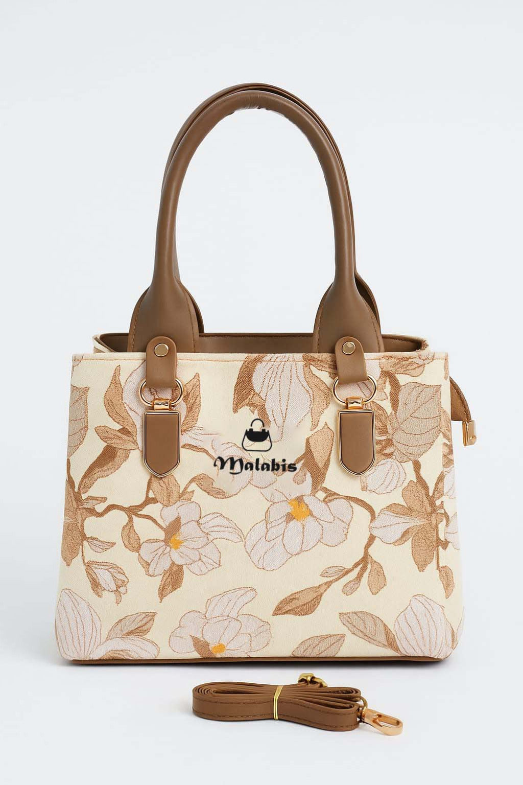 Malabis.bags Floral Handbag – Elegant Everyday Carry