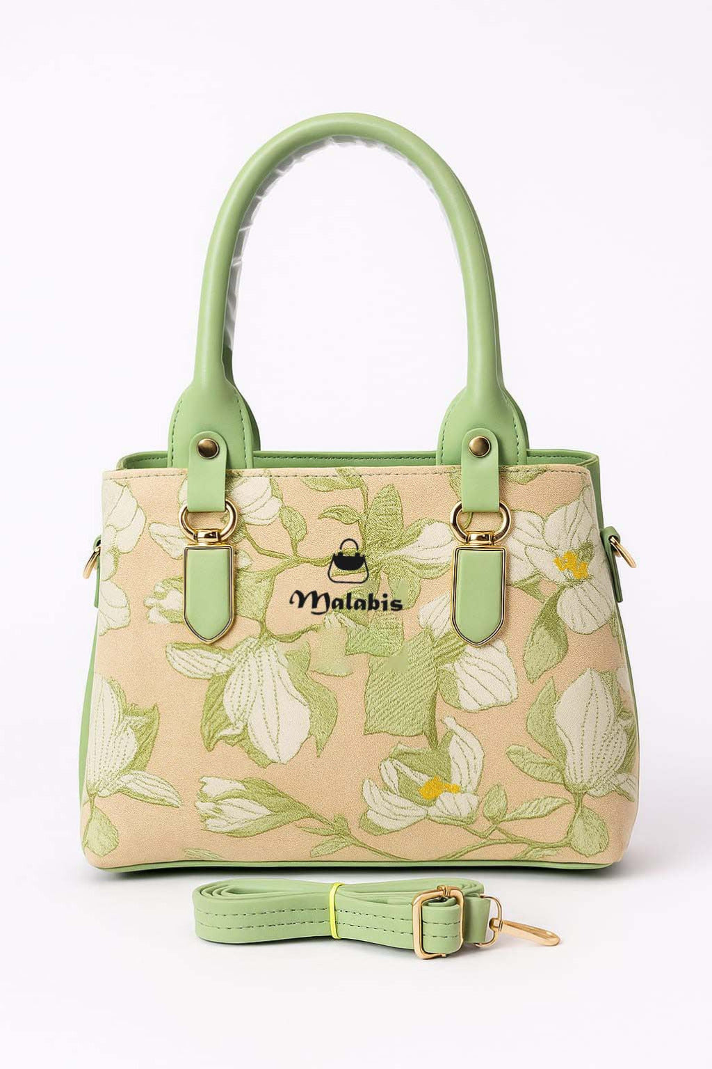 Malabis.bags Floral Handbag – Elegant Everyday Carry