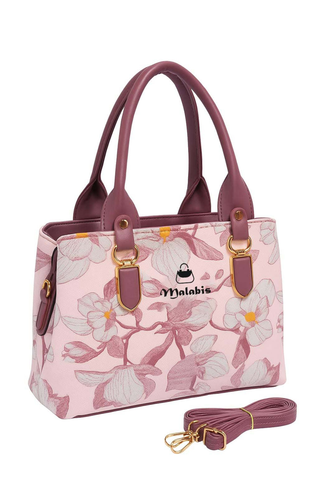 Malabis.bags Floral Handbag – Elegant Everyday Carry