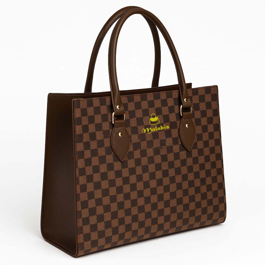 Malabis.bags Classic Check Tote Bag |