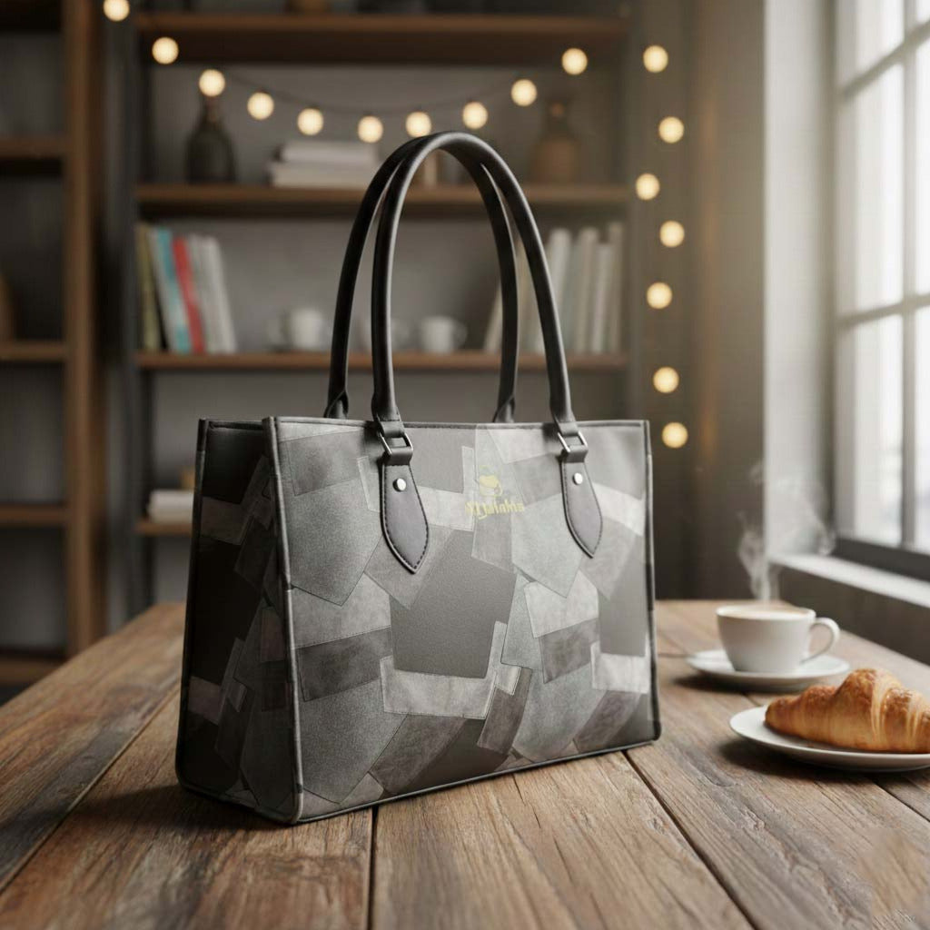 Malabis.Bags Printed Structured Handbag for Women